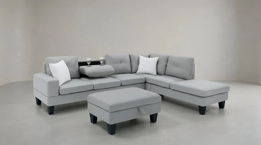 Star Light Grey RAF Sectional