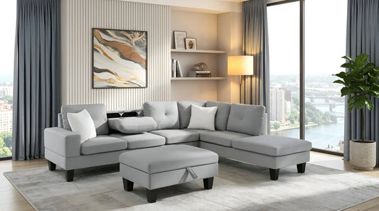 Star Light Grey RAF Sectional